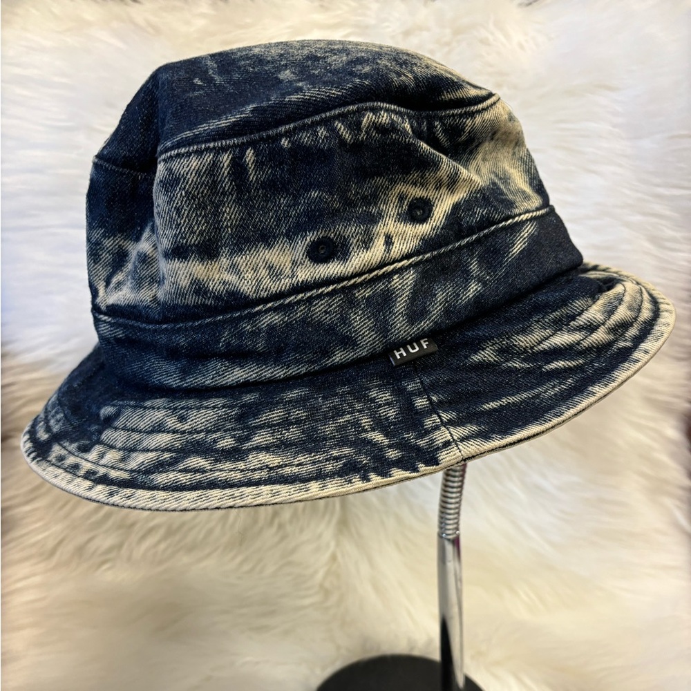 HUF • Acid Wash Denim Bucket Hat (Kids Size)